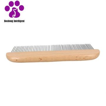 Premium Oak Wood Pet Comb for Smooth Grooming