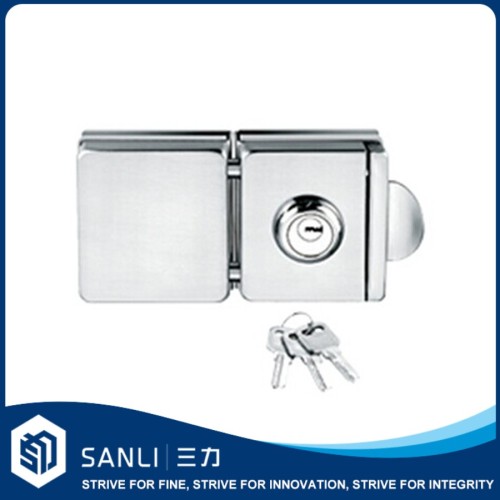 SL008 stainless steel safe sliding glass door key locks