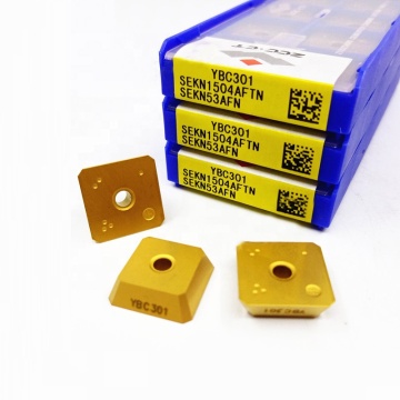 Autentico taglio a fresatura CNC ZCC.CT SEKN1504AFTN per acciaio inossidabile YBM351/YBM251/YBG202/YBC301/YB9320