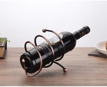 Creative personality living room red wine rack decoration