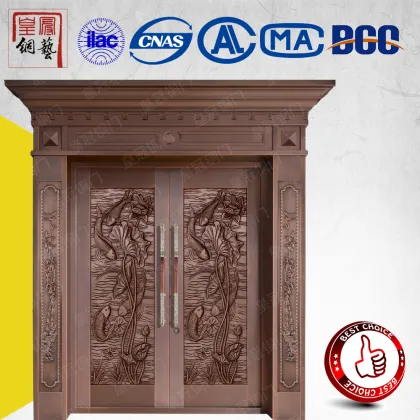 Real Pure Copper Door Entrance Door Arch Main Door Design