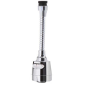 New Flexible Tap Extender Stainless steel Kitchen Faucet Sprayer 360 Degree Swivel Faucet Tap Head Spray and Foam 2 Modes