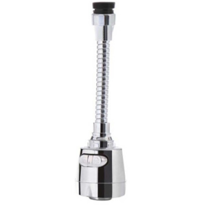 새로운 유연한 탭 익스텐더 스테인레스 스틸 주방 수도꼭지 분무기 360도 회전 수도꼭지 탭 헤드 스프레이 및 폼 2 모드