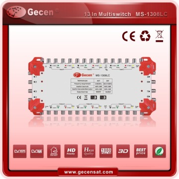 13 in cascade satellite multiswitch