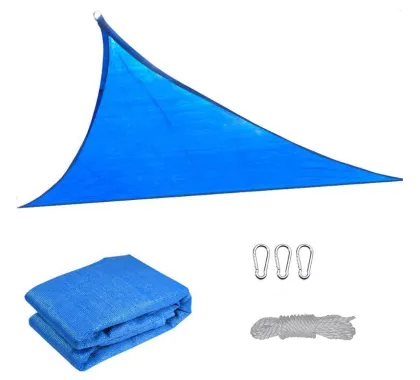 Outdoor Triangle Sunshade Sail - Waterproof Balcony Garden Rectangular Shade Sails