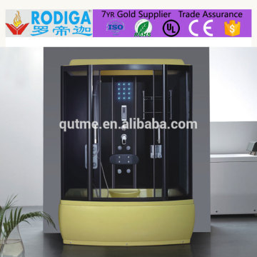 High Quality Square luxury steam Bathroom Shower For Two Person&prefab bathroom cabinet