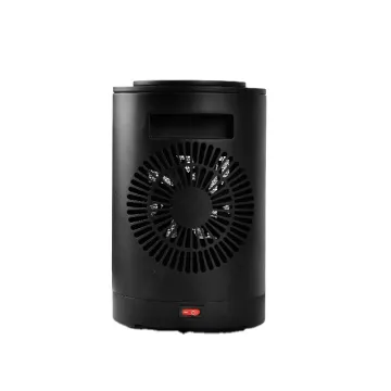 Portable Mini PTC Heater: 1200W Electric Heater with Adjustable Thermostat