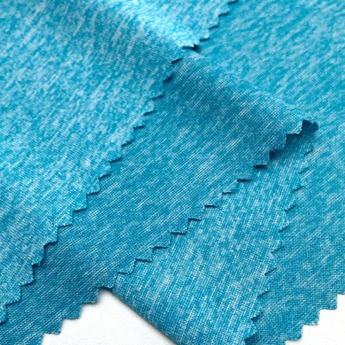 100% Polyester Knit Cationic Single Jersey Fabric