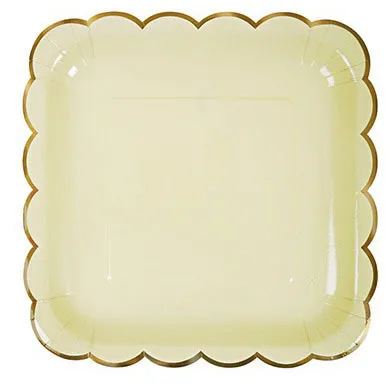 Custom Printed Christmas Party Dinner: Disposable Paper Tableware