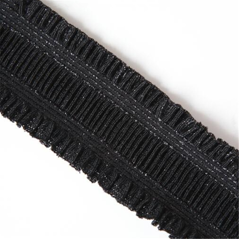 ruffled lace elastic