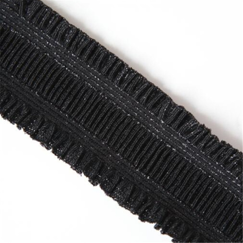 ruffled lace elastic band using for garment