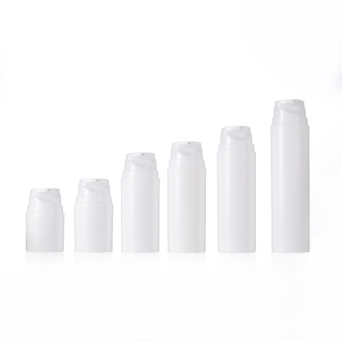 Vacuum Airless Pump Bottle Eco-Friendly Bottle White Airless Pump with Cap Manufactory