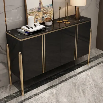 Luxury Black Sideboards and Buffet Cabinets for Dining Room and Kitchen