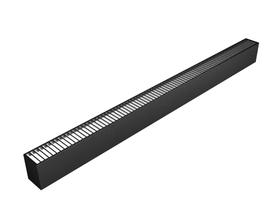 HLINEAR Louvre series L5070-P-L-L1120  linear light office  ceiling lightings suspended lighting fixture
