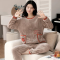 Vinterflanell pyjamas för damer