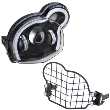 LED Headlight Hi-Low Beam DRL Kit with Grille Guard for BMW G650GS/Sertao R13 (2011-2017)