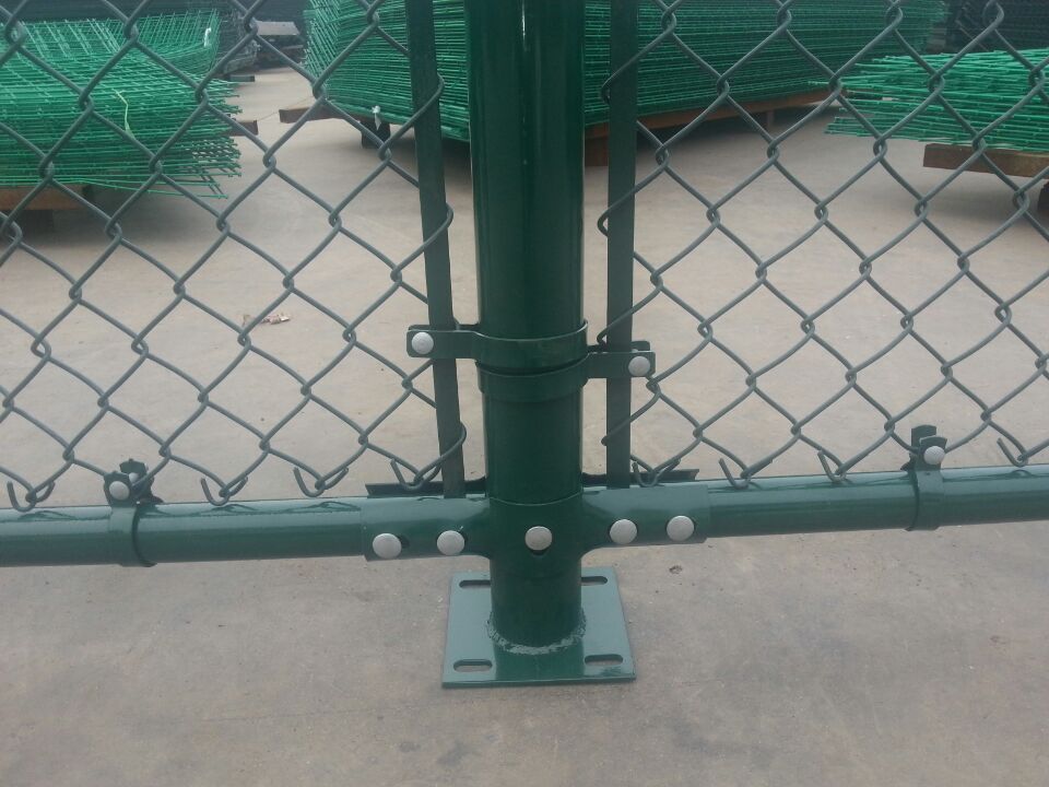 high security 8ft Galvanized Chain Link Fence