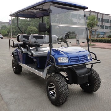 PP Material 6 Seater Electric Golf Cart