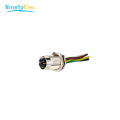 Conector de alimentação de alta corrente com codificação M12 K