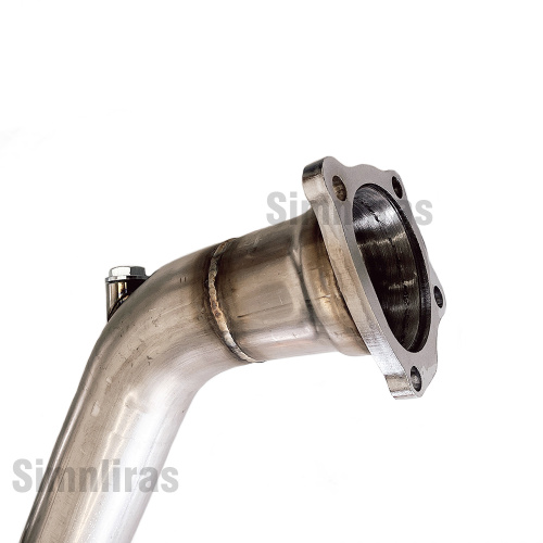 Edelstahl-Mittelpipe für 2019-2026 Genesis G70 3.3TT V6 Twin Turbo T-GDI passt AWD oder RWD an