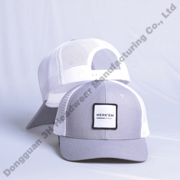 Wholesale Unisex Custom Woven Patch Trucker Caps