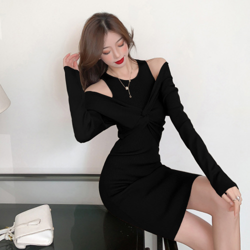 Casual Dress Women's knitted casual dress Factory