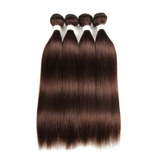 X-TRESS Brazilian Straight Human Hair 3 Bundles Bundle brazilian HairWave Virgin hair Extension Colored Hair Weft Extensions