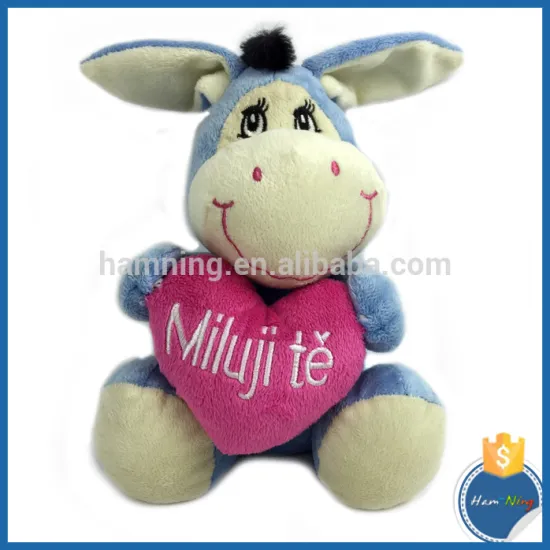 Best made love blue donkey toys china wholesale stuffed animal...