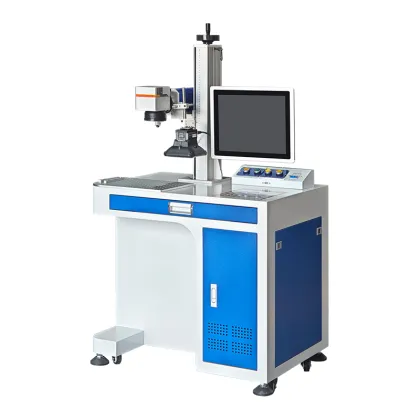 MOPA Fiber Laser Marking Machine with Keyence Scanner
