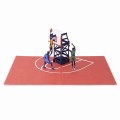 3D kosárlabda játék üdvözlőlap