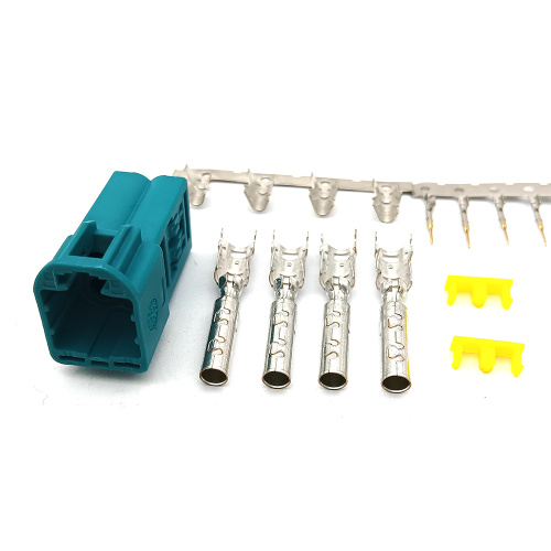 4 Pin Universal Mini Fakra Male Crimp Connector