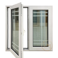 White Double Aluminum Casement French Windows For Sale