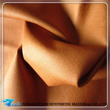 Microfiber Pu leather eco-friendly leather for shoe lining pass SGS REACH TEST