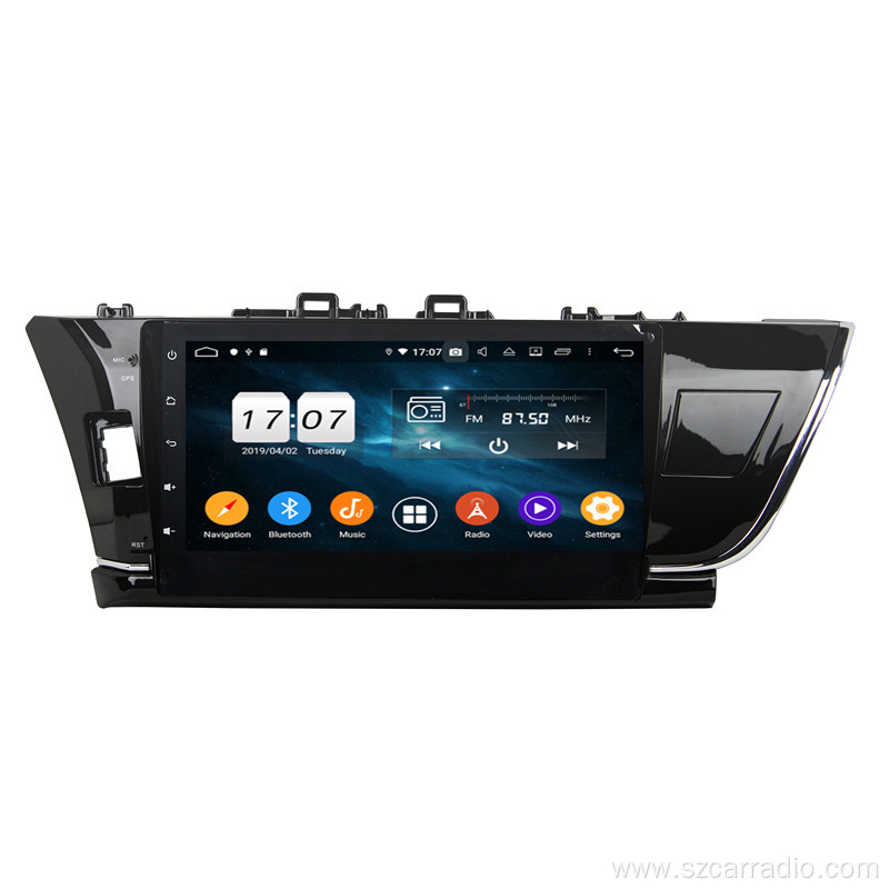 android car dvd player for Corolla Left