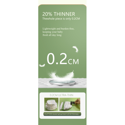 Wysokiej jakości miękkie pieluszki dla niemowląt