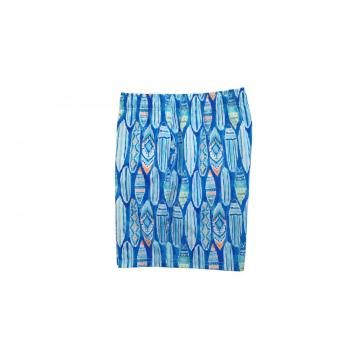 Impresión de estiramiento en seco rápido pantalones cortos de playa para hombres