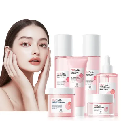 Himalayan Pink Salt Facial Lotion for Deep Brightening and Moisturizing Skin Care