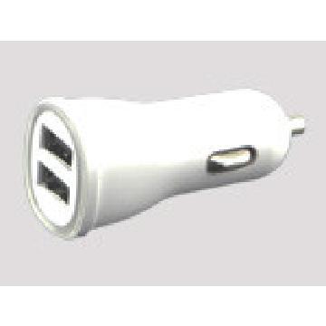 Car charger with 5V/1A&2.1A output for apple products iphone ipad