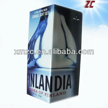 1.5 L Strong Corrugated Cardboard Wine Box Factory Direct Sale Individual Wine Box