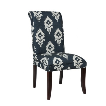 American Style Restaurant Linen Fabric Dining Chairs