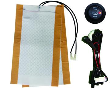 Car seat hseated cover round switch
