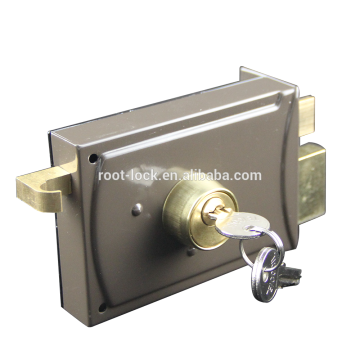 2000-120 Angola gate lock Portugal iron door lock Portugal rim lock