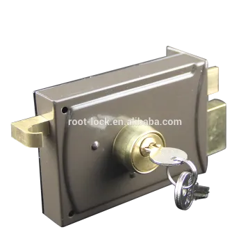 2000-120 Angola gate lock Portugal iron door lock Portugal rim lock