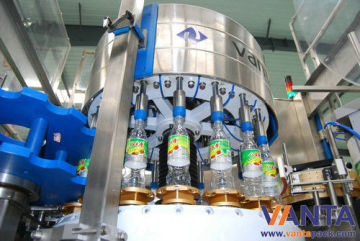 Opp Rotary Hot Melt Glue Bottle Labeling Machine With Touch Screen