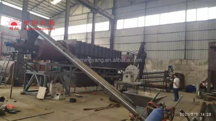 Olive Palm Oil Pomace Charcoal Making Machine - Continuous Carbonization Furnace for Agro Waste Biochar Production
