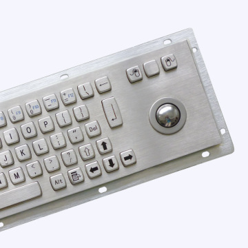 IP65 Proof Spanish Layout Stainless Steel Keyboard