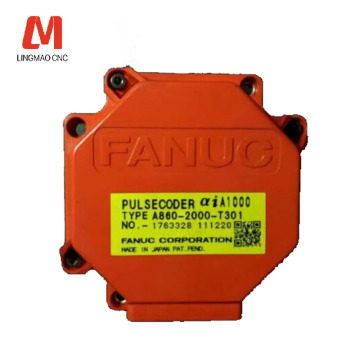 Encoder FanUC asli A860-2000-F301 dan Controller 6FC5610-0BA10-00A1