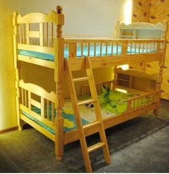 The lower level children bed solid wood crib religious crib