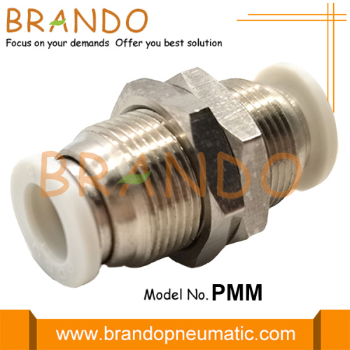 PMM Bulkhead Union Push в пневматическом шланже