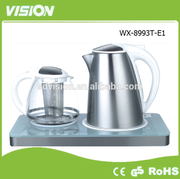 Electric Colorful Tea Maker with teapot tray WX-8993T-E1